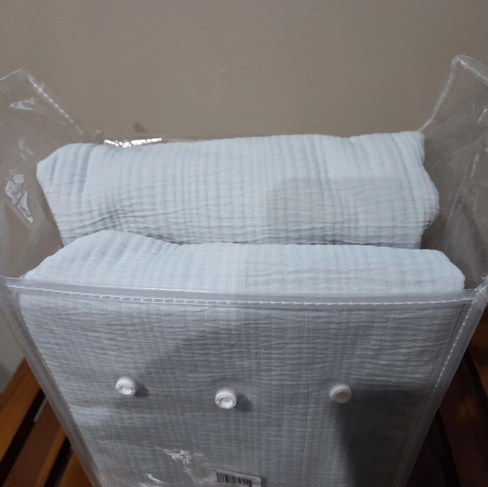 Nestwell Light Blue Shower Curtain NEW